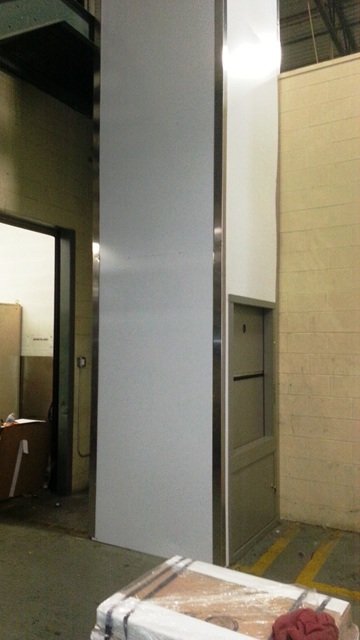 Delta FS DumbwaiterSteel Structure side view