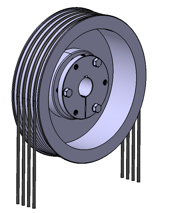Dumbwatiter Traction Drive Pully