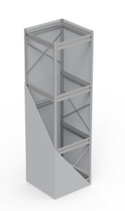 Dumbwaiter Steel Support Structure